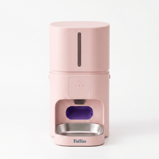 fuffus 4L Small Automatic Cat Feeder, WiFi Smart Pet Food Dispenser, Precise Portion Control for Diet & Weight Loss - Fuffus