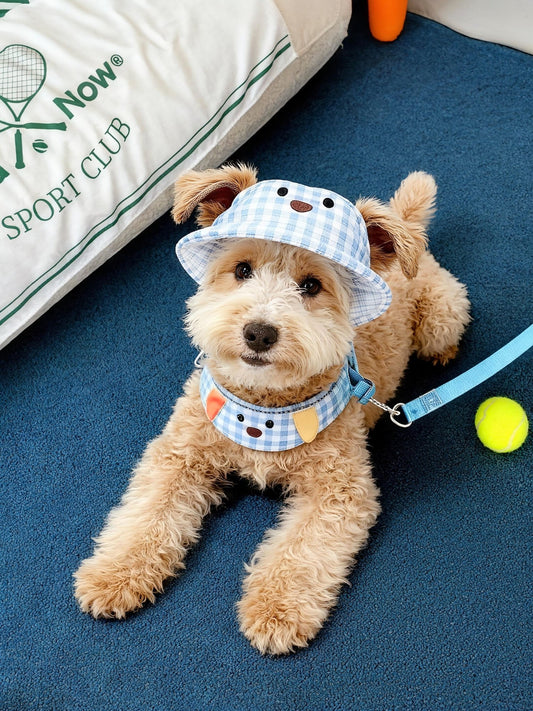 Plaid Pup Harness Set - Fuffus