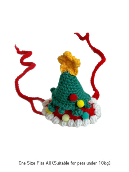 Pet Christmas Knit Hat & Scarf