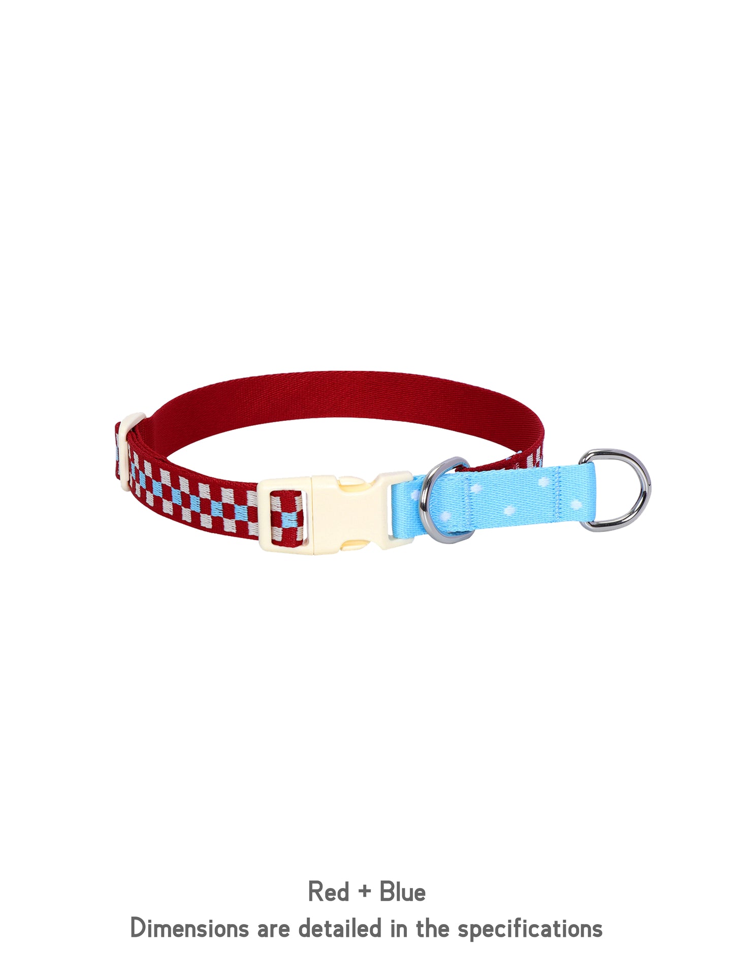 Polka Pup Half-P Collar