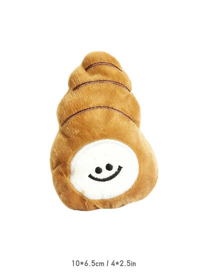 Croissant-Shaped Plush Toy