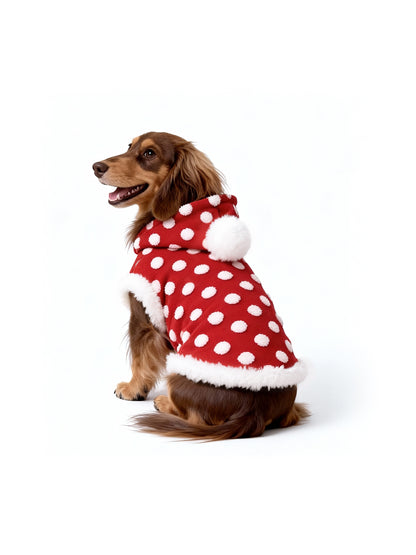 Dog Polka Puff Vest