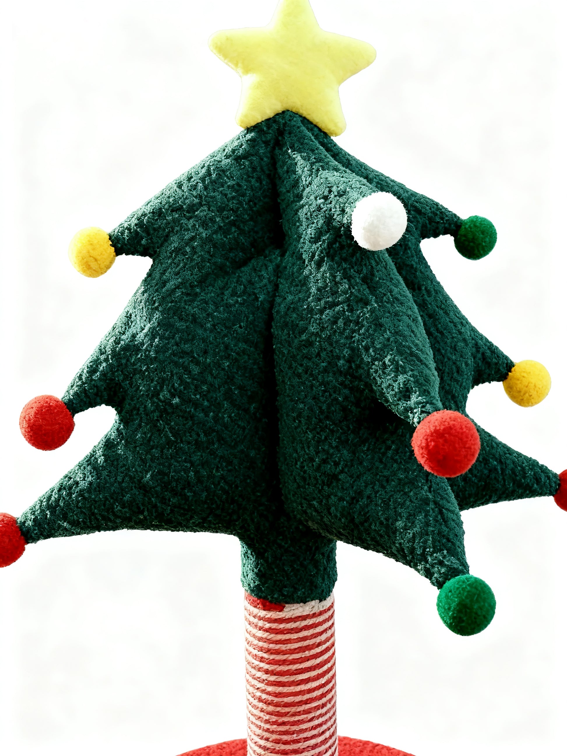 Christmas tree-style Pet Bed & Scratcher