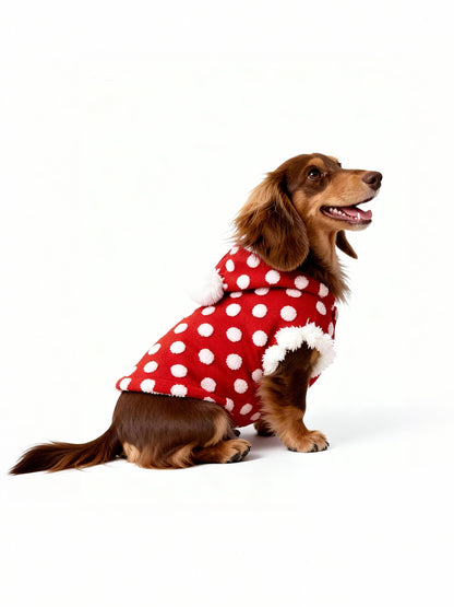 Dog Polka Puff Vest