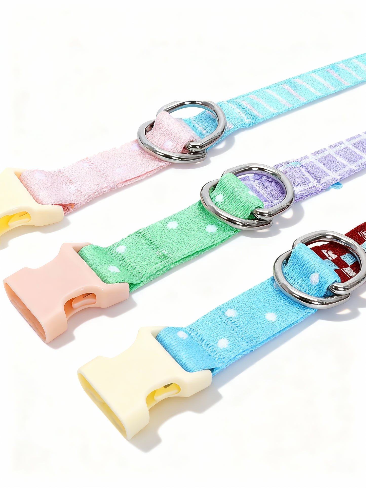 Polka Pup Half-P Collar