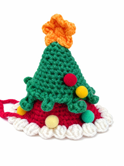 Pet Christmas Knit Hat & Scarf