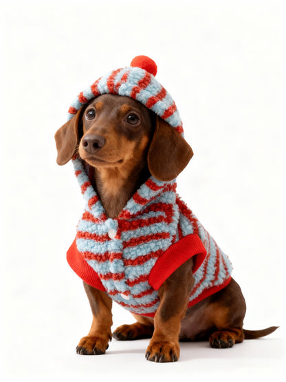 Dog Classic Stripe Hoodie