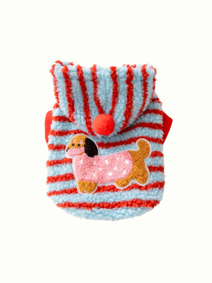 Dog Classic Stripe Hoodie