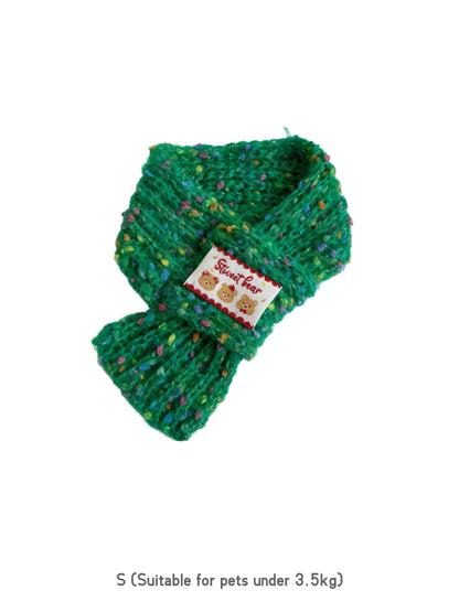 Pet Christmas Knit Hat & Scarf