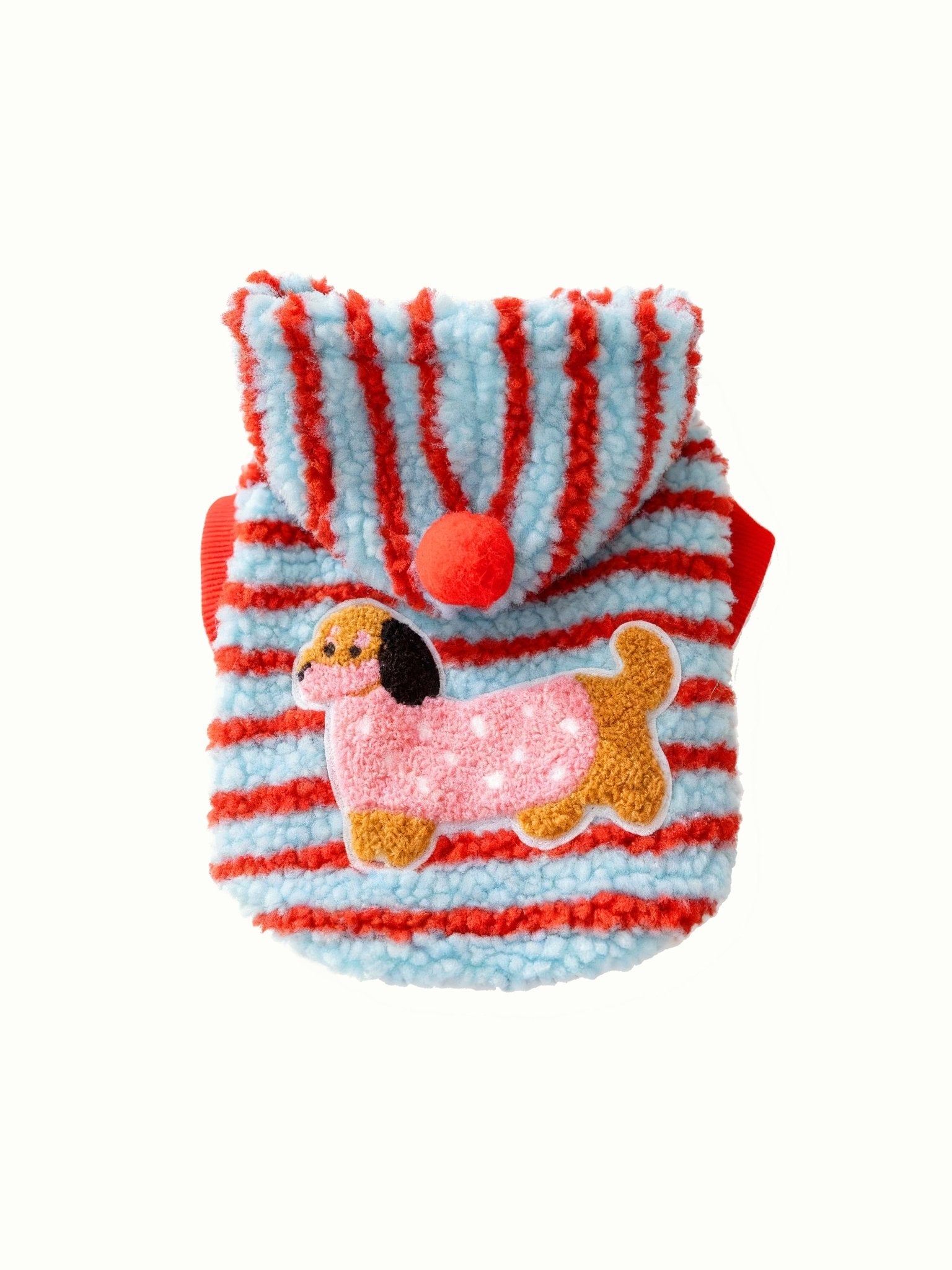 Dog Classic Stripe Hoodie - Fuffus