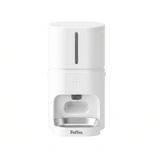 fuffus 4L Small Automatic Cat Feeder, WiFi Smart Pet Food Dispenser, Precise Portion Control for Diet & Weight Loss - Fuffus