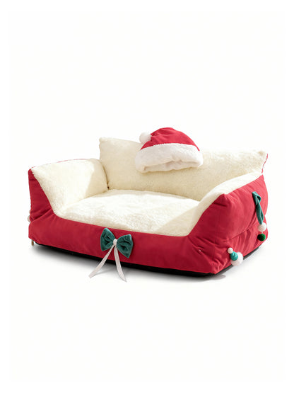 Christmas Sofa Pet Bed