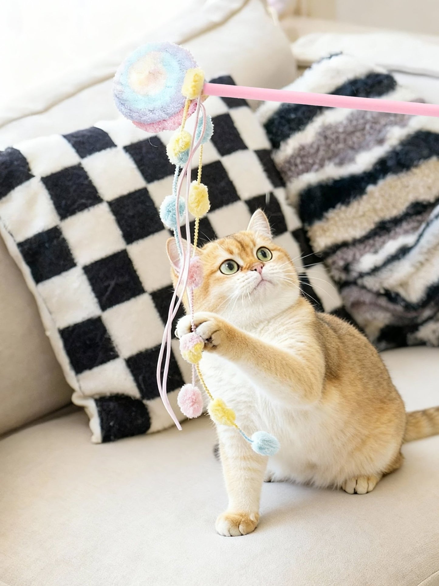 Macaron Cat Wand - Fuffus