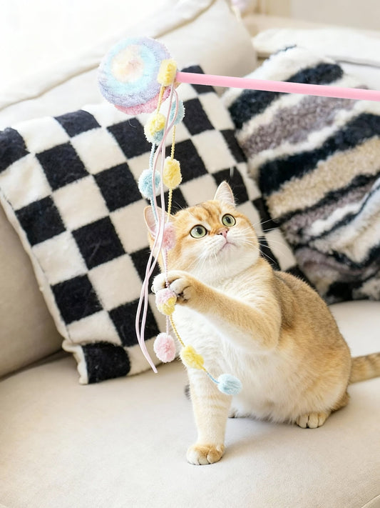 Macaron Cat Wand - Fuffus