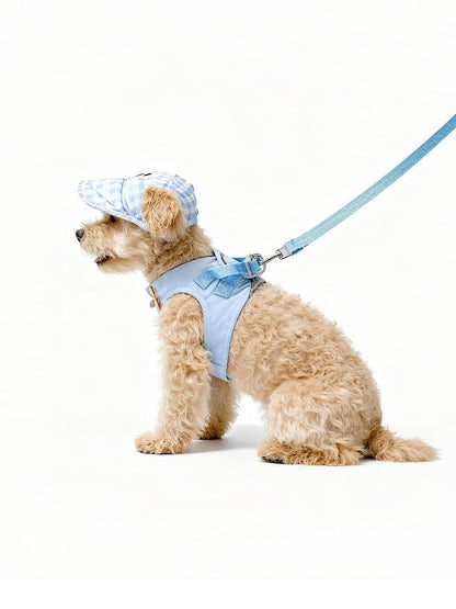 Plaid Pup Harness Set - Fuffus