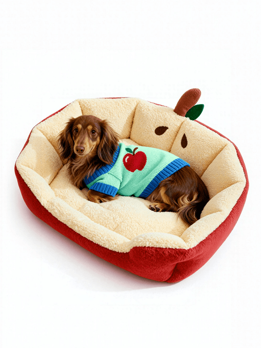 Plush Apple Bed - Fuffus