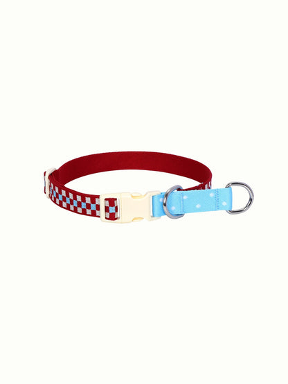 Polka Pup Half - P Collar - Fuffus