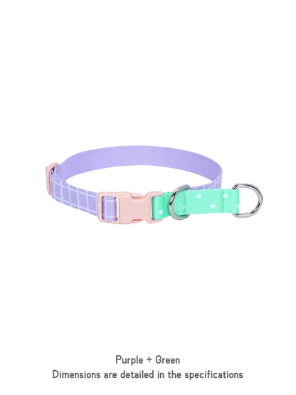 Polka Pup Half - P Collar - Fuffus