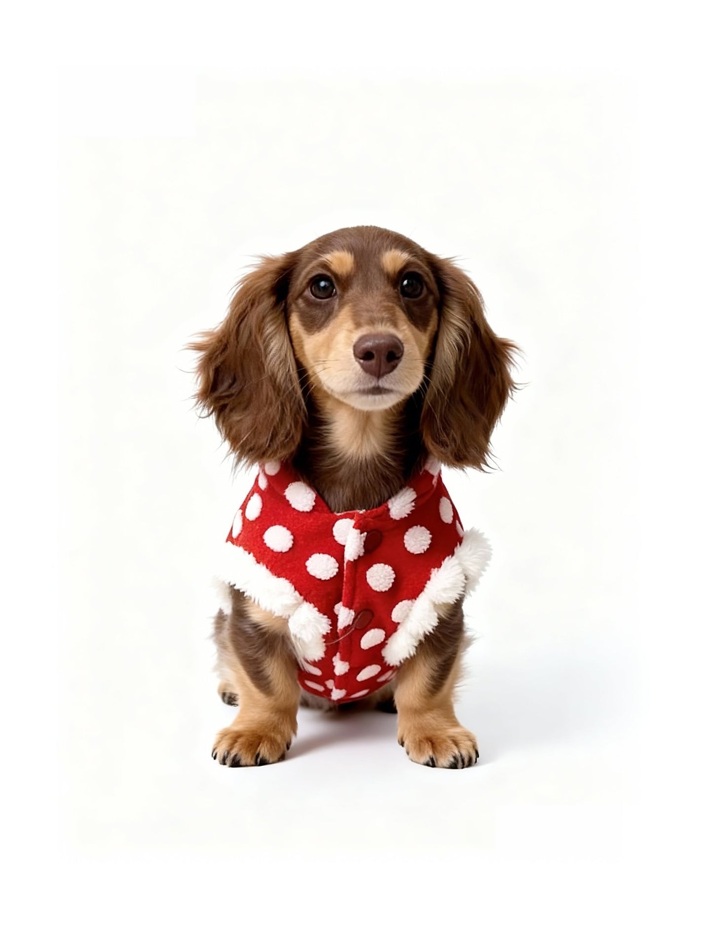 Puppy Polka Puff Vest - Fuffus
