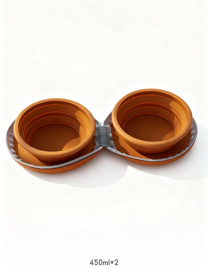 Travel Pet Bowls Duo - Fuffus