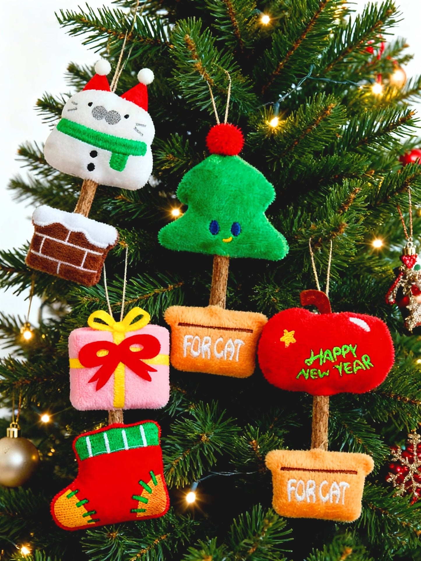 Xmas Catnip Stick - Fuffus