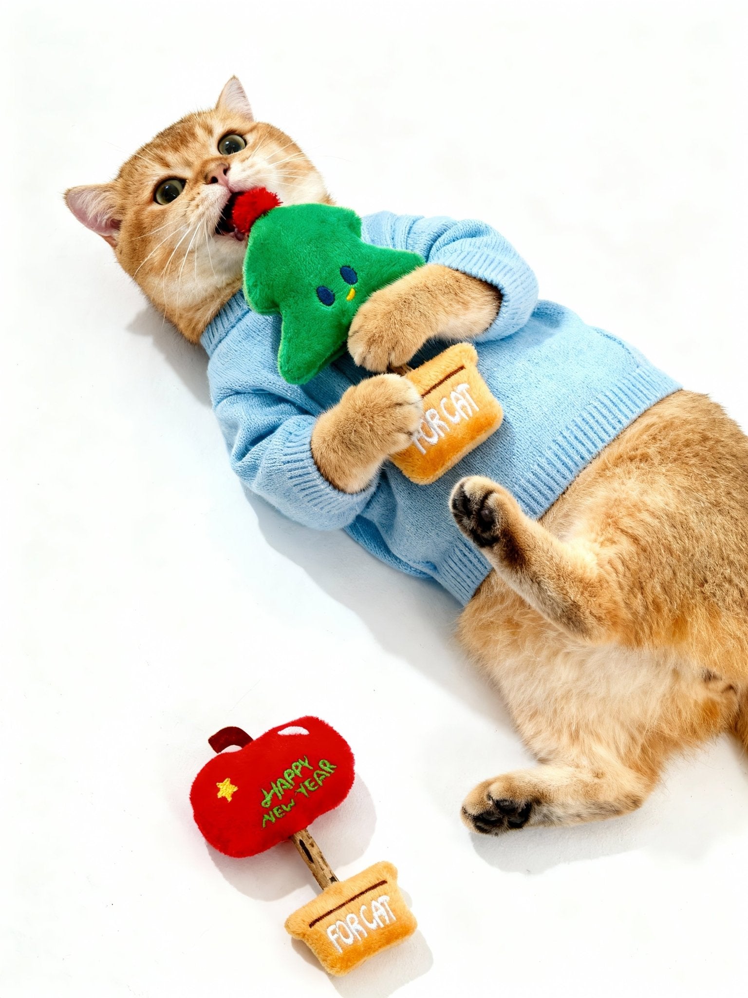 Xmas Catnip Stick - Fuffus